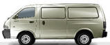 Kia Pregio Van available for hire with a driver